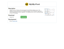 Tablet Screenshot of mysqlfront.de